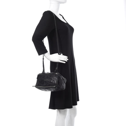 Givenchy Tumbled Sheepskin Mini Pandora Black 2 of 13