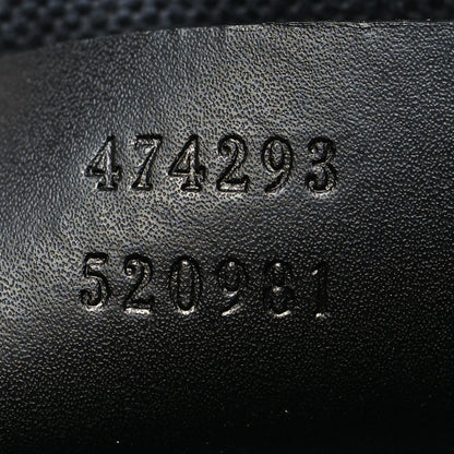 Gucci Soft GG Supreme Monogram Web Belt Bag Black Grey 7 of 11