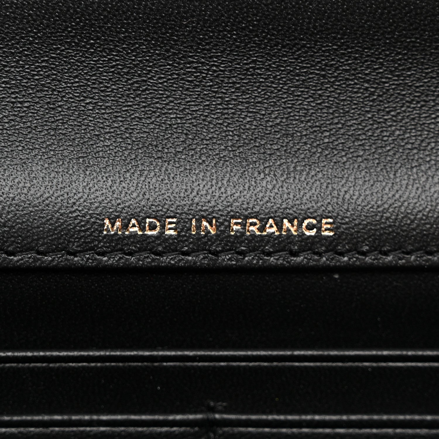 Chanel Lizard Calfskin Embossed Clutch With Chain Black 13 of 21