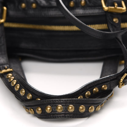 Louis Vuitton Lambskin Riveting Black 13 of 14