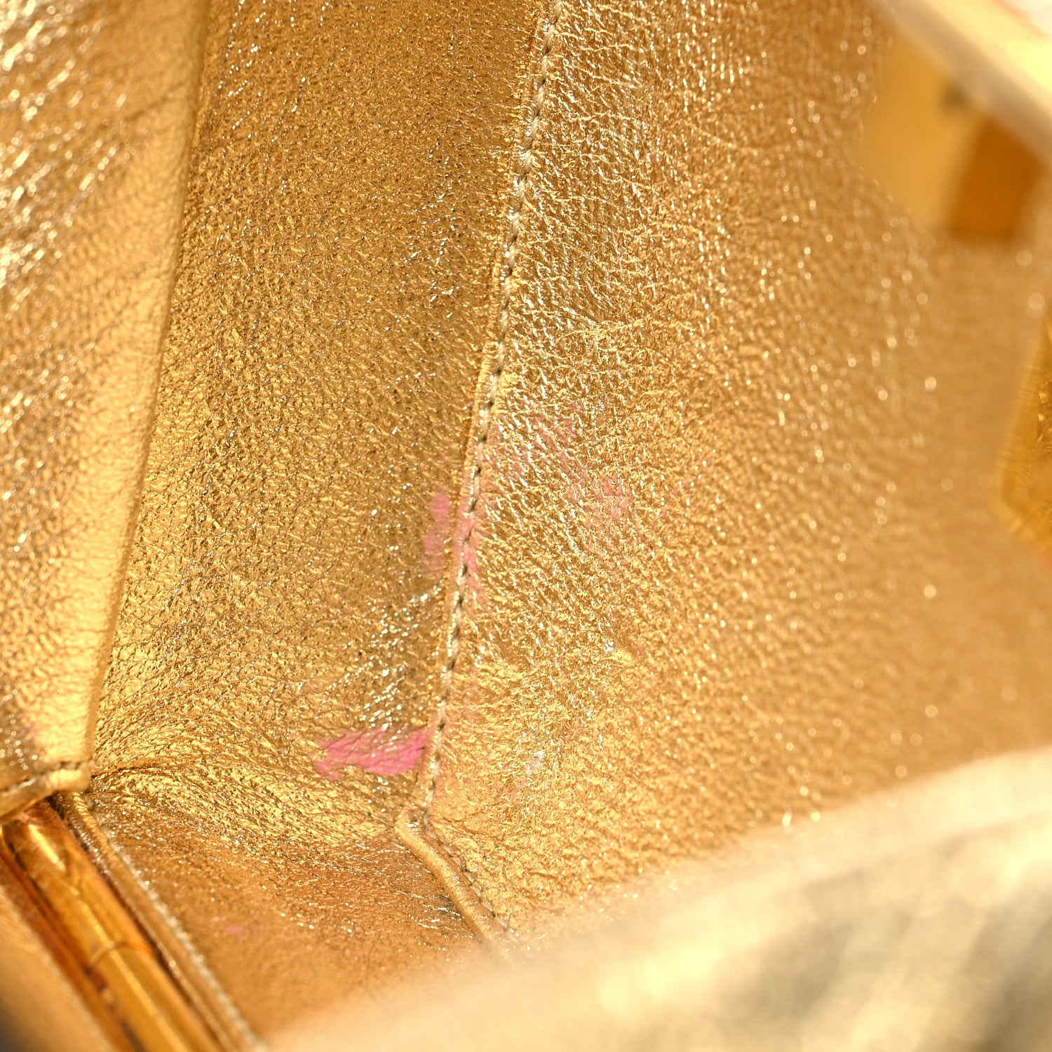 Judith Leiber Swarovski Crystal Minaudiere Clutch Gold Silver 11 of 11
