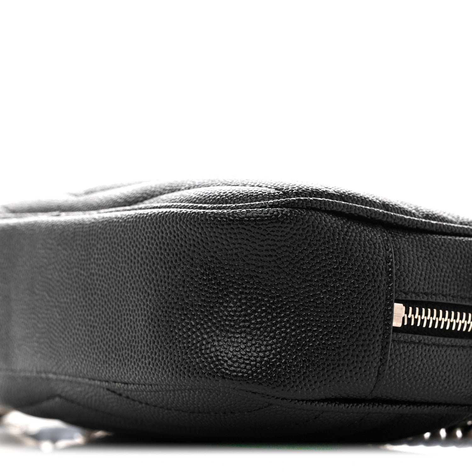 Saint Laurent Grain De Poudre Matelasse Monogram Mini Lou Camera Bag Black 10 of 12