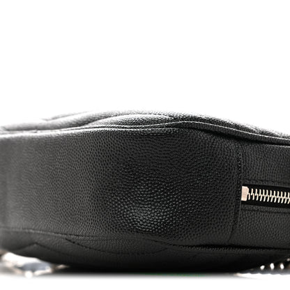 Saint Laurent Grain De Poudre Matelasse Monogram Mini Lou Camera Bag Black 10 of 12