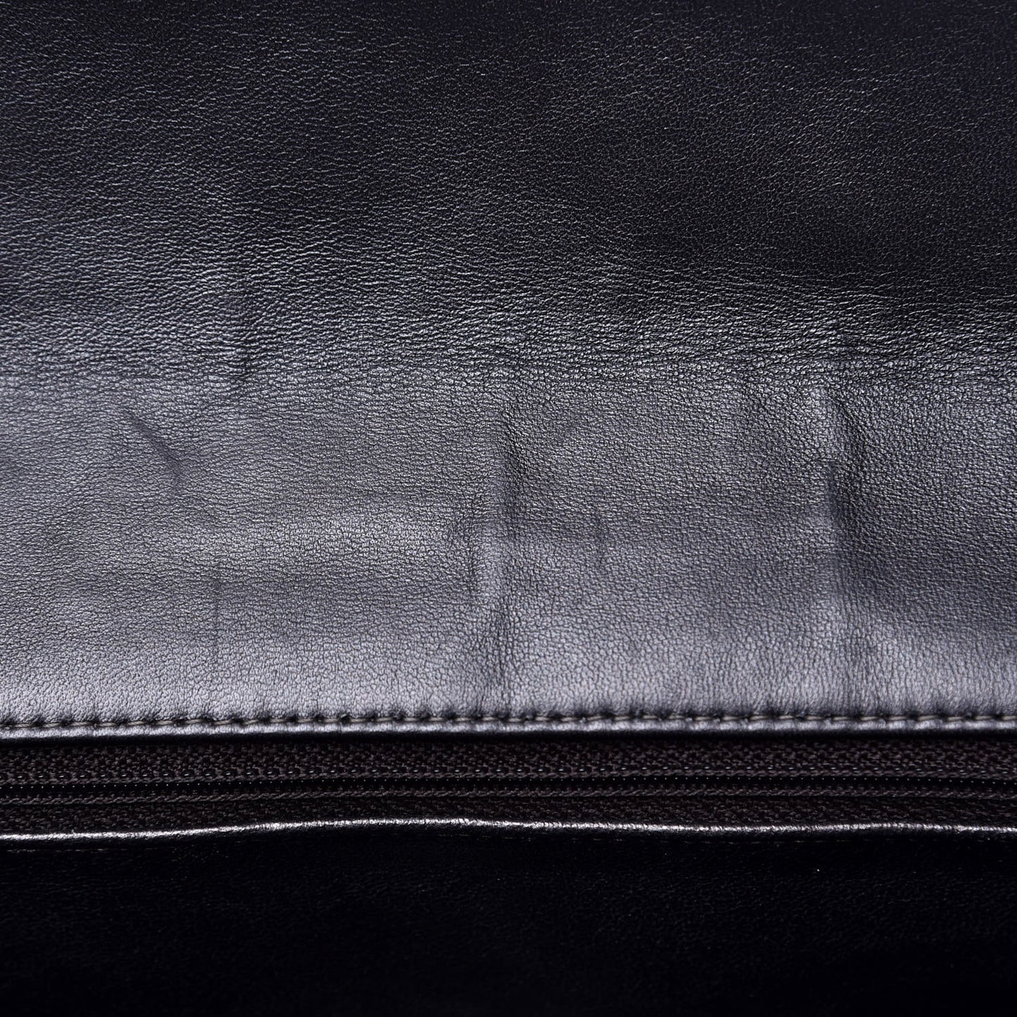 Lambskin Maxi Single Flap Flap Dark Grey