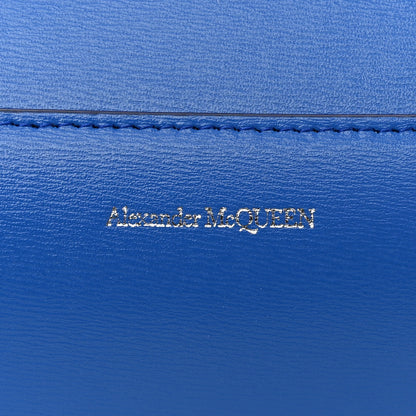 Alexander McQueen Smooth Calfskin Jeweled Hobo Bag Blue 7 of 12