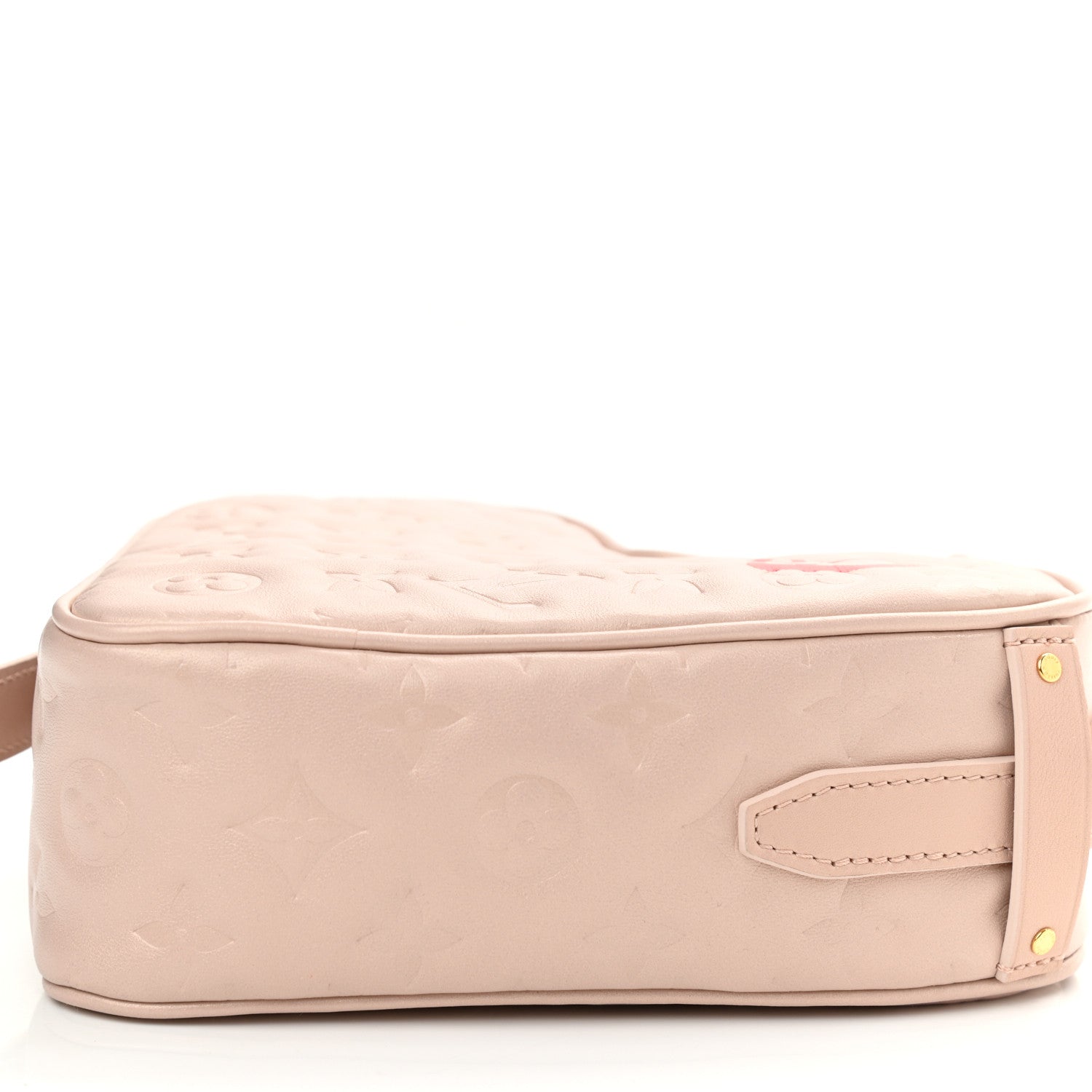 Louis Vuitton Lambskin Embossed Monogram Fall In Love Sac Coeur Light Pink 9 of 9
