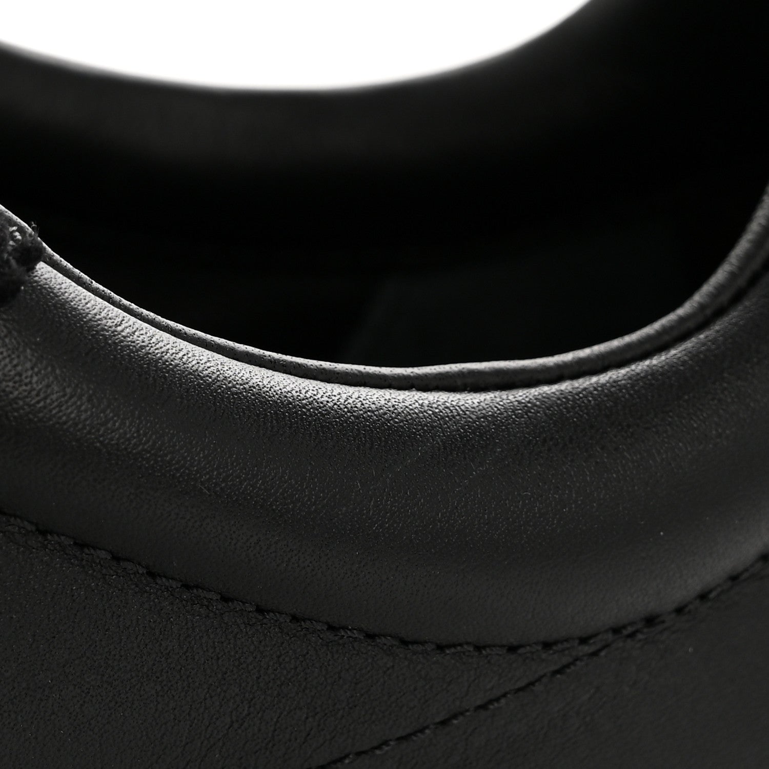 Hermes Goatskin Suede Goatskin Bouncing Sneakers 40 Black 10 of 10