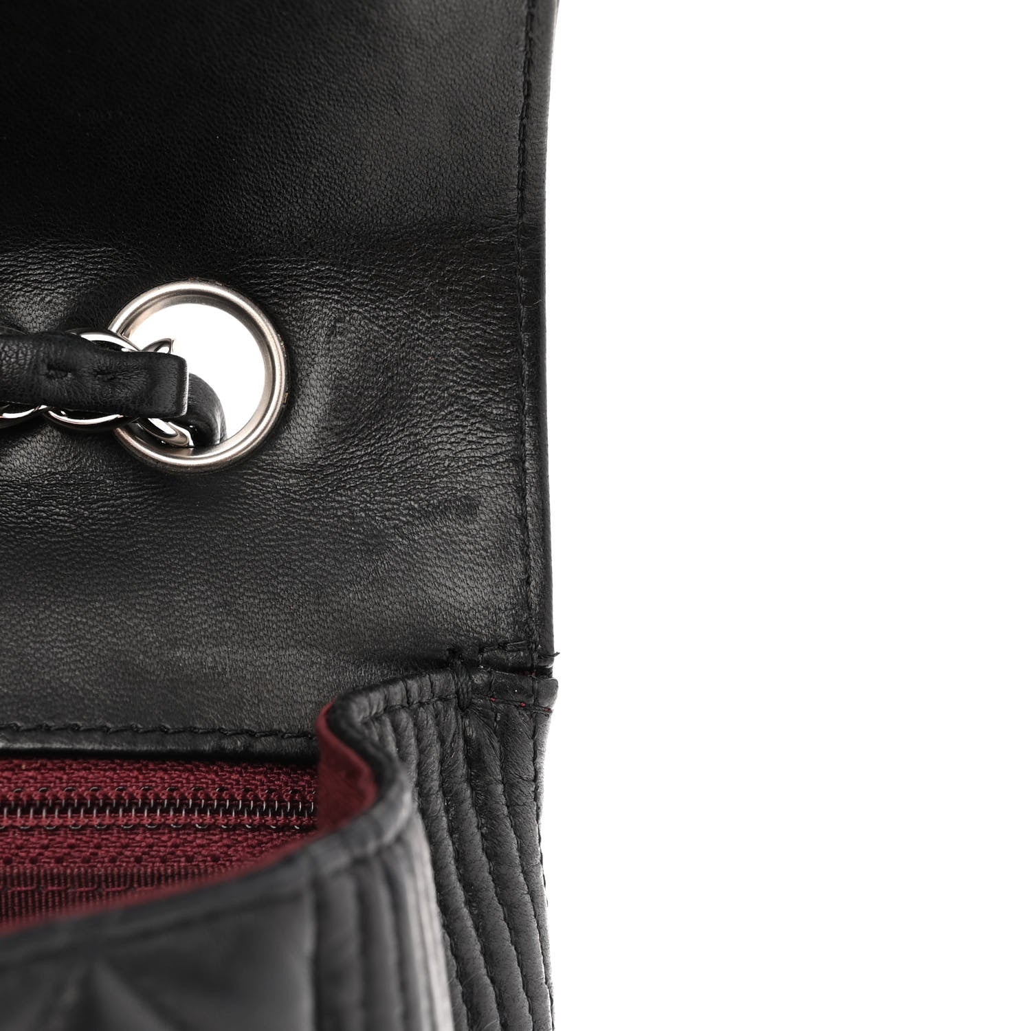 Chanel Lambskin Medium Coco Rider Flap Black 11 of 18