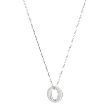 Tiffany Sterling Silver Elsa Peretti Sevillana Lariat Necklace 1 of 6