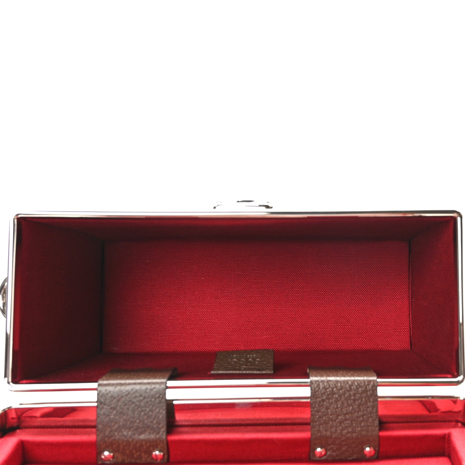 Gucci GG Supreme Monogram Globe-Trotter Beauty Case Brown 5 of 9