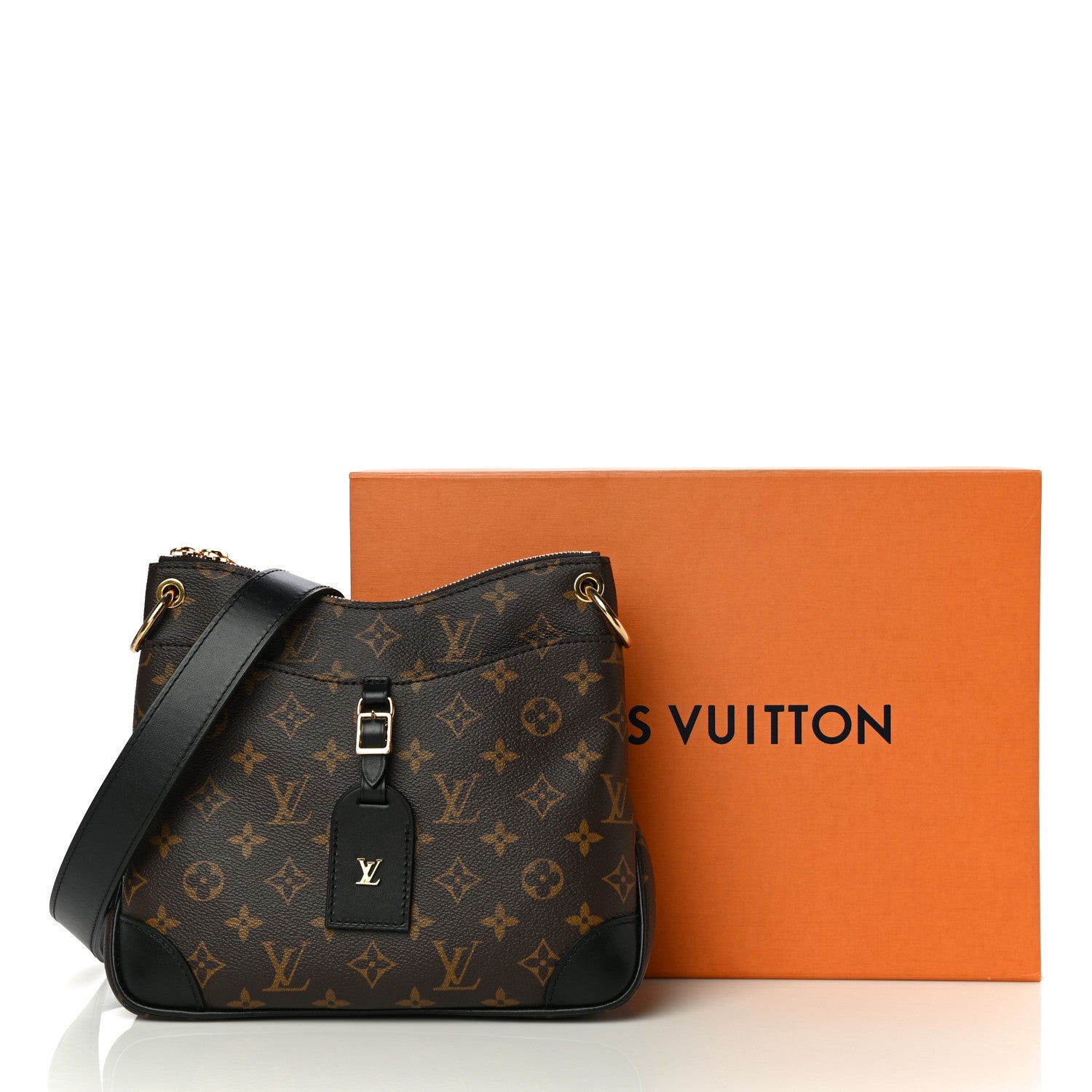 Louis Vuitton Monogram Odeon PM Black 10 of 10