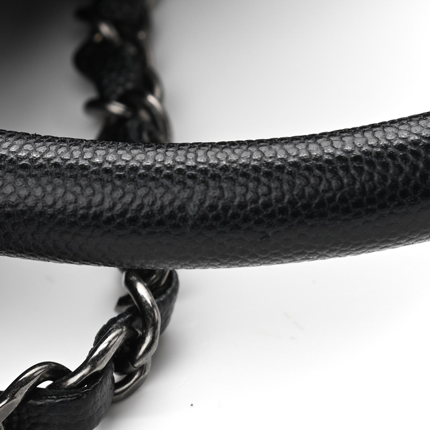 Chanel Caviar Quilted Medium Coco Handle Flap Black 11 of 12