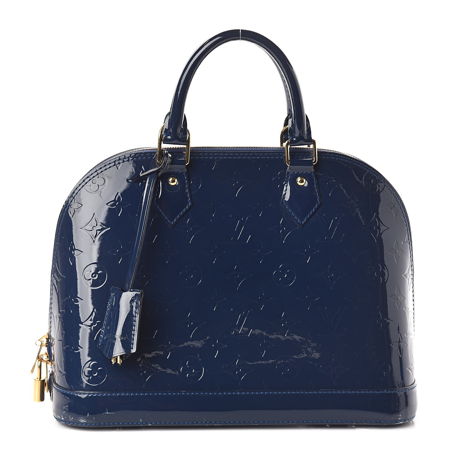 Louis Vuitton Vernis Alma PM Grand Blue 1 of 13