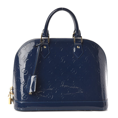 Louis Vuitton Vernis Alma PM Grand Blue 1 of 13