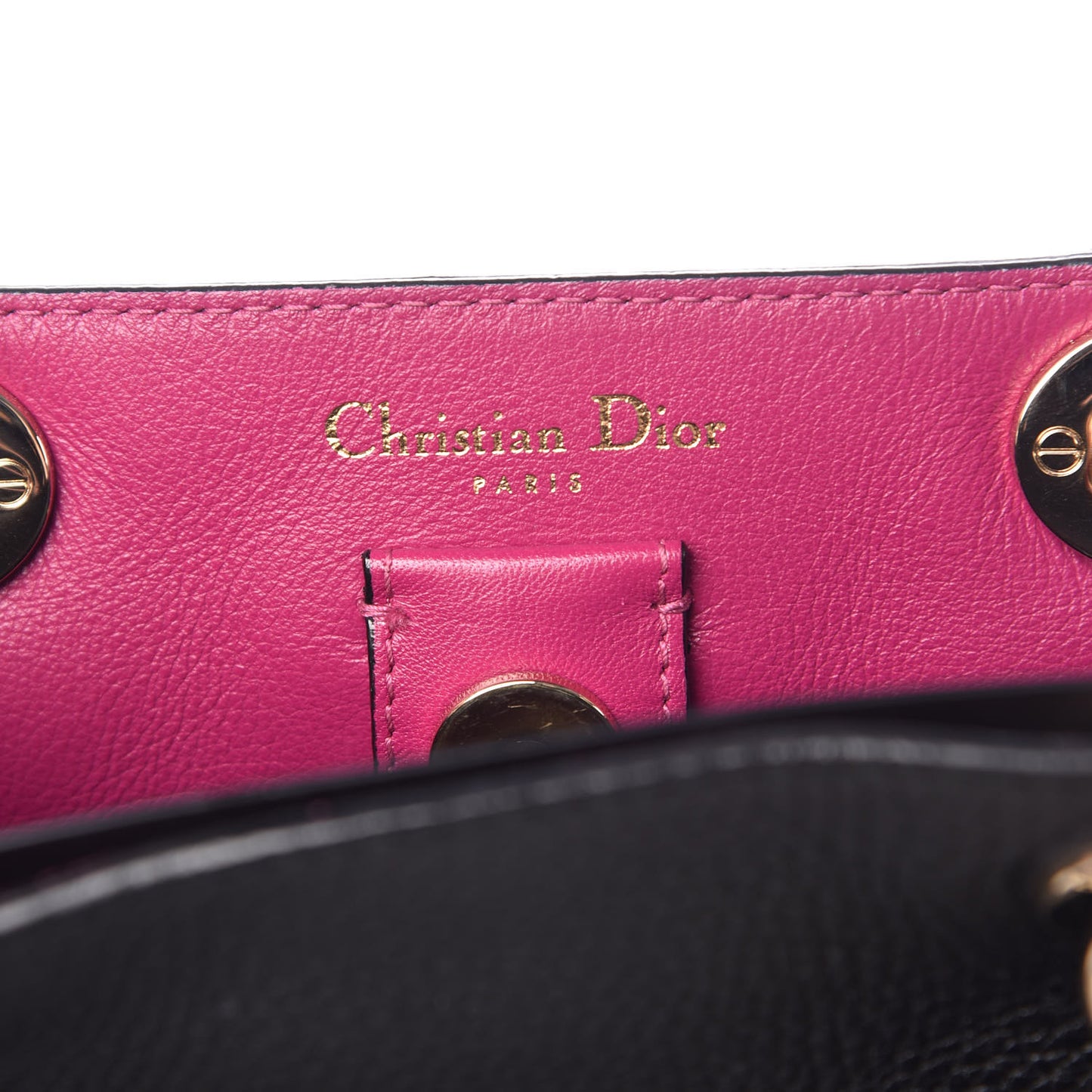 Bullcalf Medium Diorissimo Tote Black Rose Indien