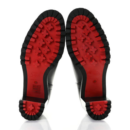 Christian Louboutin Calfskin Communa 70 Ankle Boots 39 Black 7 of 12