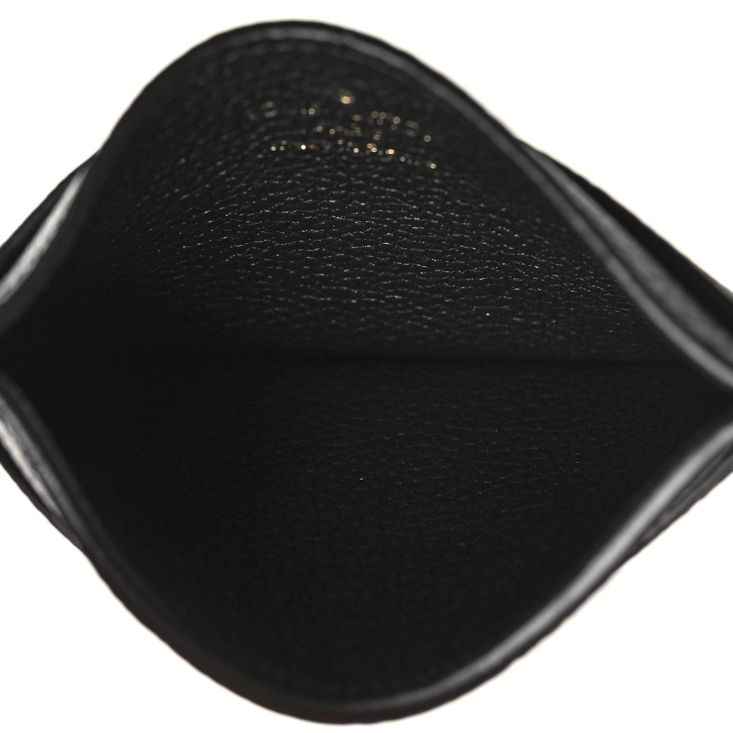 Empreinte Card Holder Black Beige