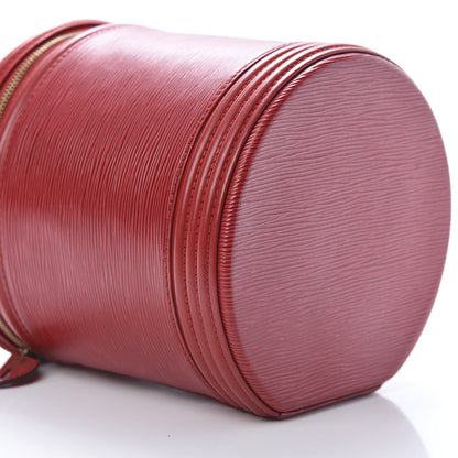 Louis Vuitton Epi Cannes Castillan Red 8 of 15