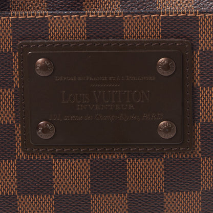 Louis Vuitton Damier Ebene Brooklyn Flat Pochette 8 of 9
