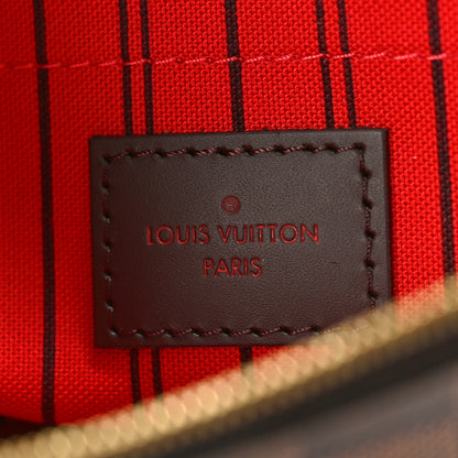 Louis Vuitton Damier Ebene Neverfull MM GM Pochette 6 of 8