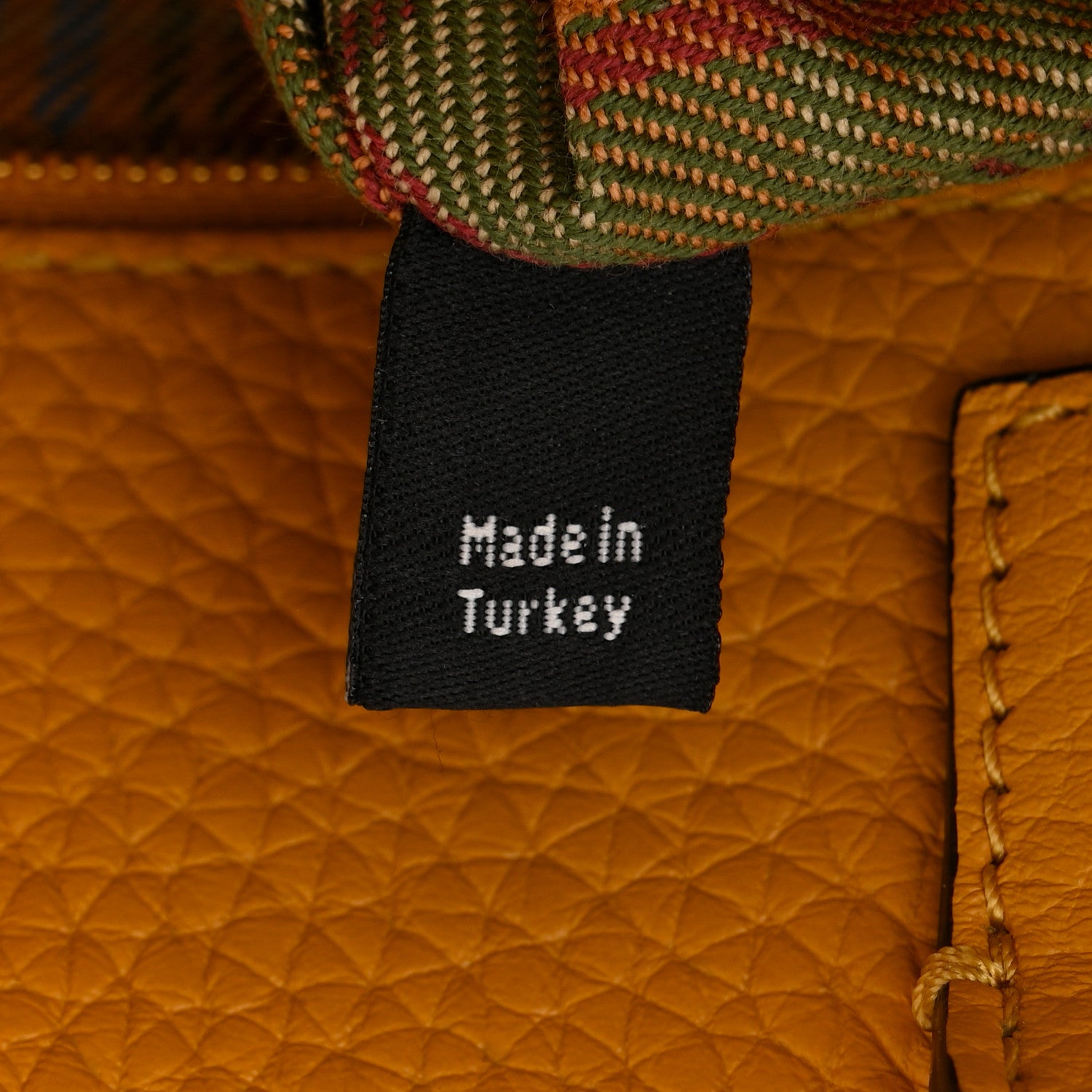 Mulberry Heavy Grain Calfskin Small Belted Bayswater Tote Deep Amber 7 of 11