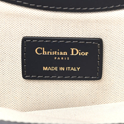 Christian Dior Oblique Fold Over Clutch Blue 6 of 9