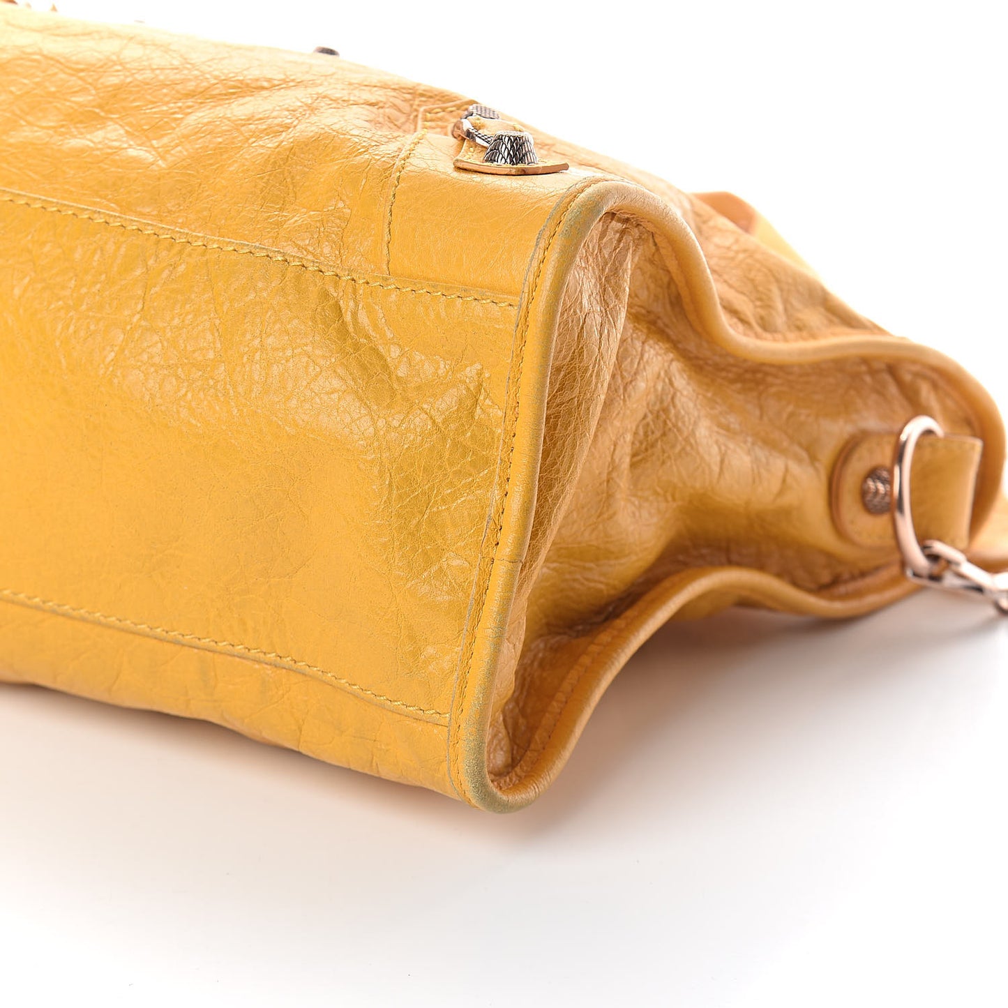 Agneau Giant 12 Rose Gold Hardware City Mangue
