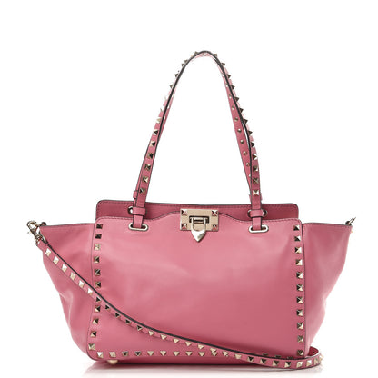 Valentino Garavani Vitello Small Rockstud Tote Ninphea 1 of 13