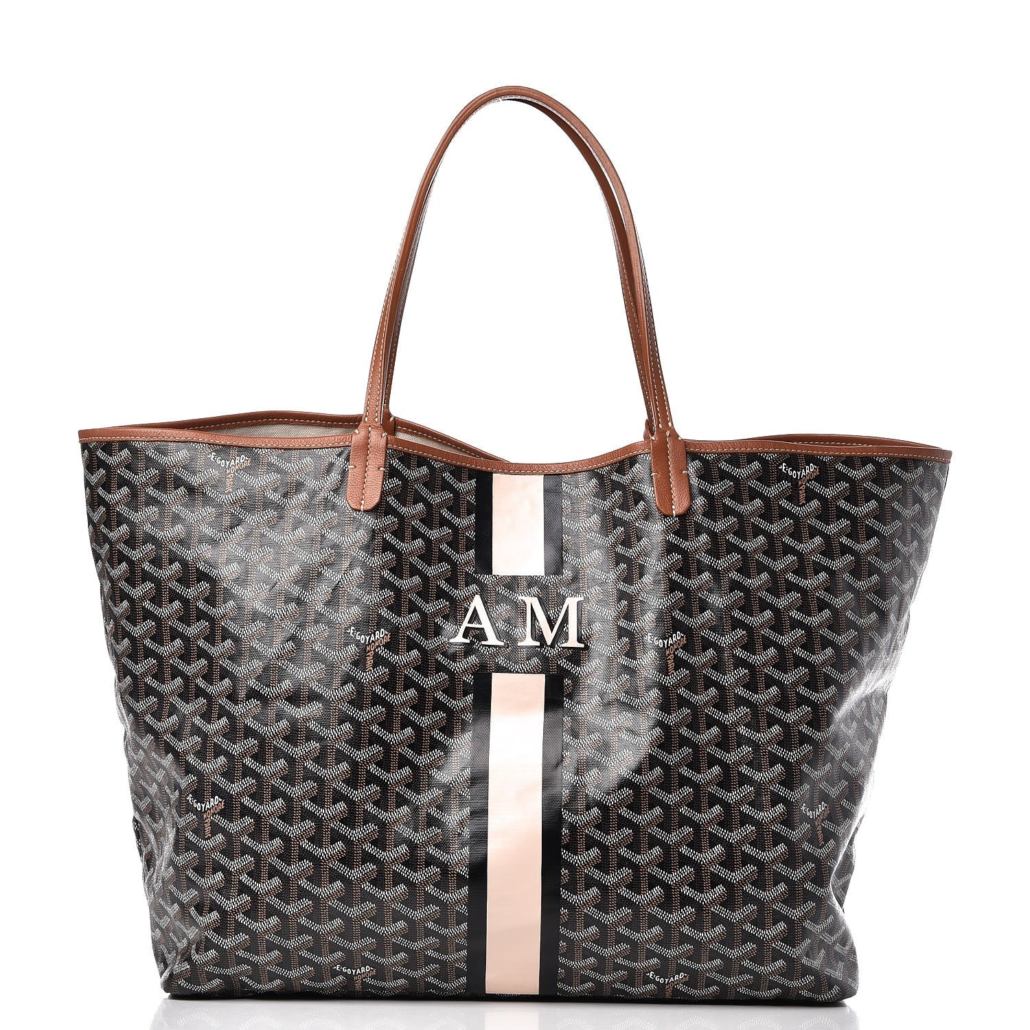 Goyard Goyardine Saint Louis GM Black Gold 3 of 18