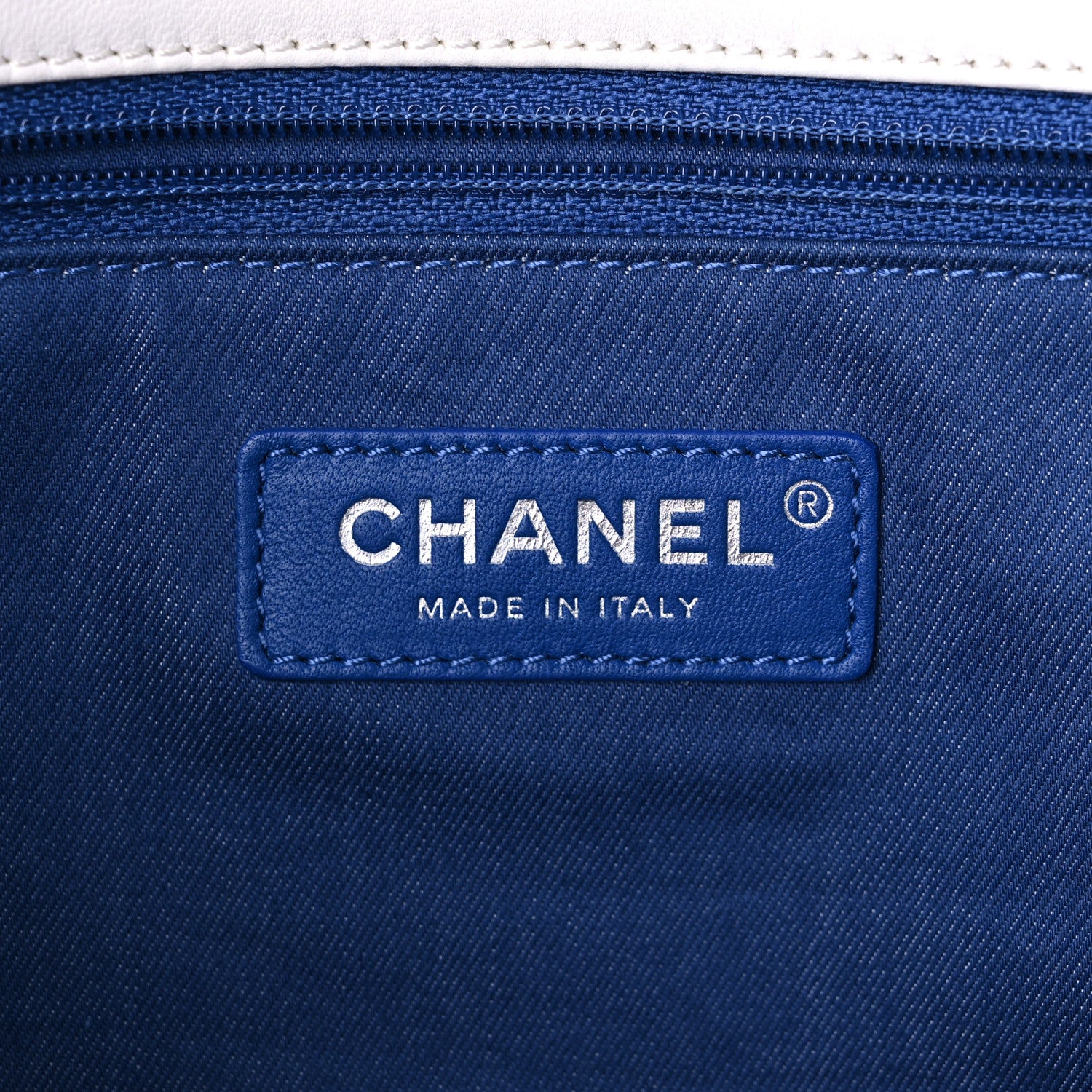 Chanel Mixed Fibers Lambskin Venise Biarritz Flap Bag Multicolor White 6 of 10