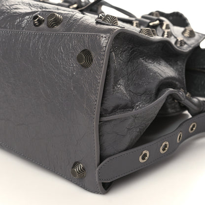 Balenciaga Agneau Arena Neo Cagole City Handbag Dark Grey 9 of 9