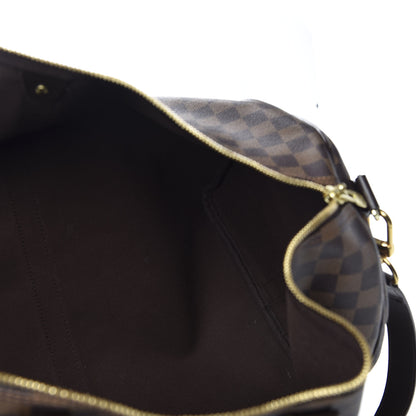 Louis Vuitton Damier Ebene Keepall Bandouliere 55 6 of 8