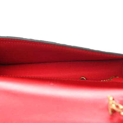 Gucci Guccissima Mini Cherry Chain Bag Hibiscus Red 5 of 9