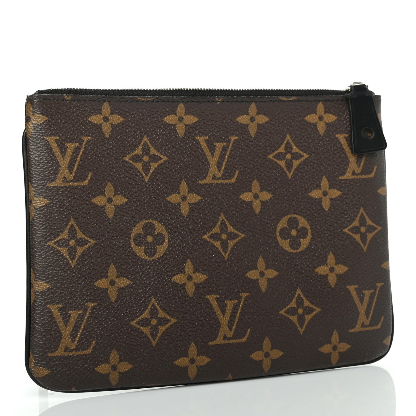 Monogram Stripes Pochette Plate PM