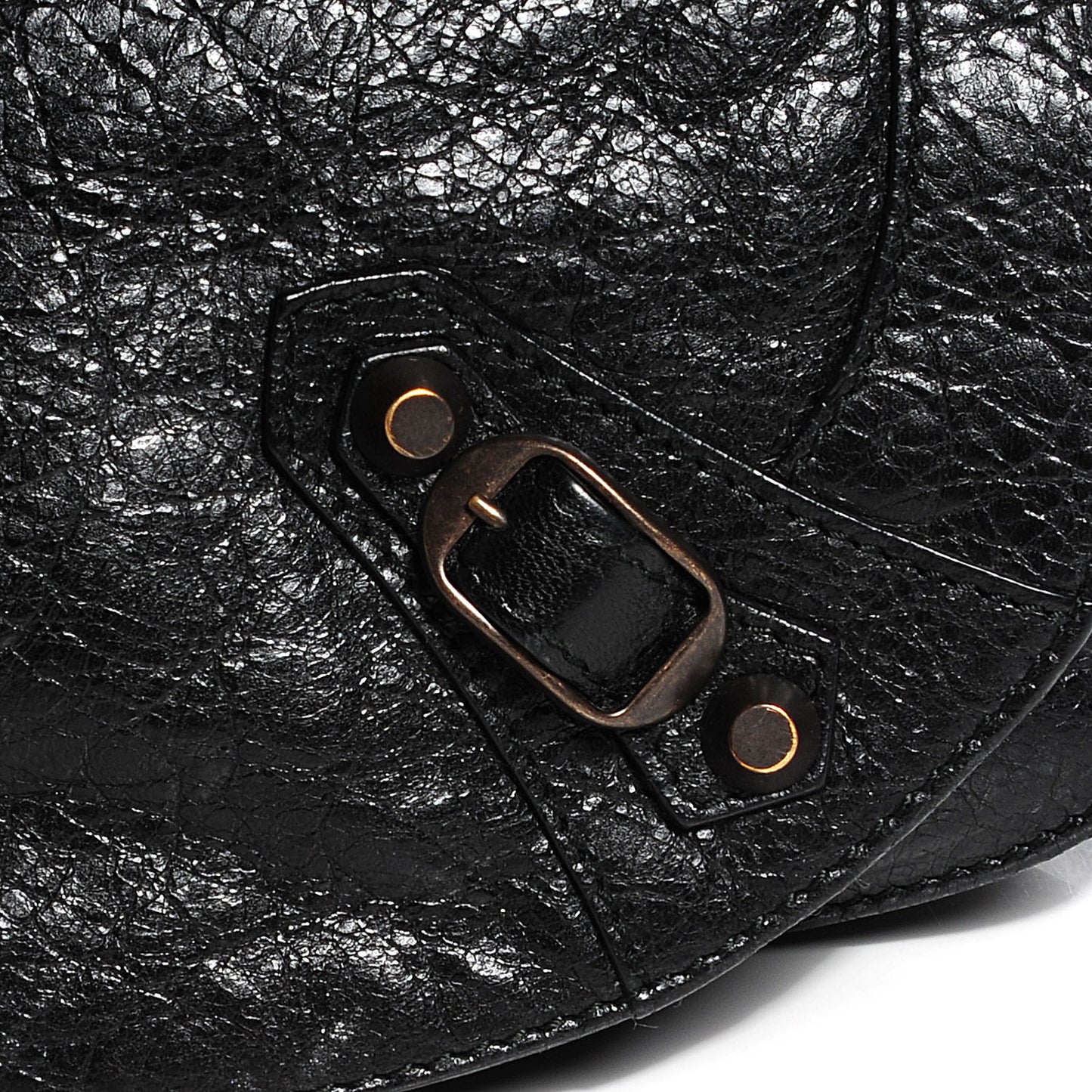 Agneau Classic Hardware Neo Folk Messenger Black