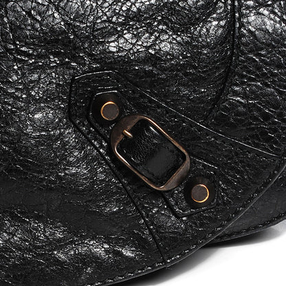 Balenciaga Agneau Classic Hardware Neo Folk Messenger Black 6 of 11