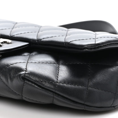 Chanel Calfskin Quilted CC Uniform Flap Belt Bag Black 11 of 12