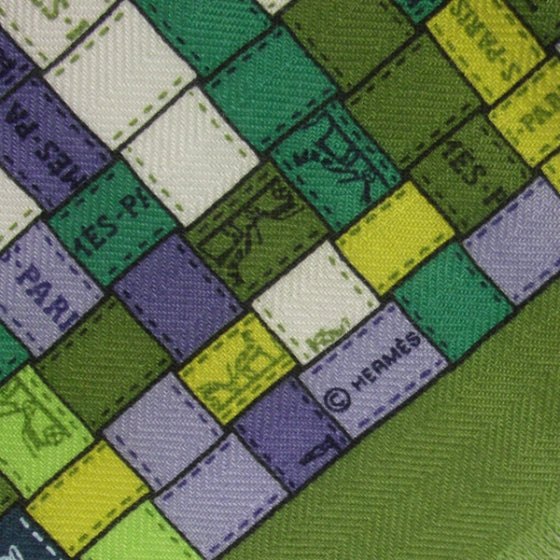 Cashmere Silk Bolduc Au Carre Scarf 90 Olive