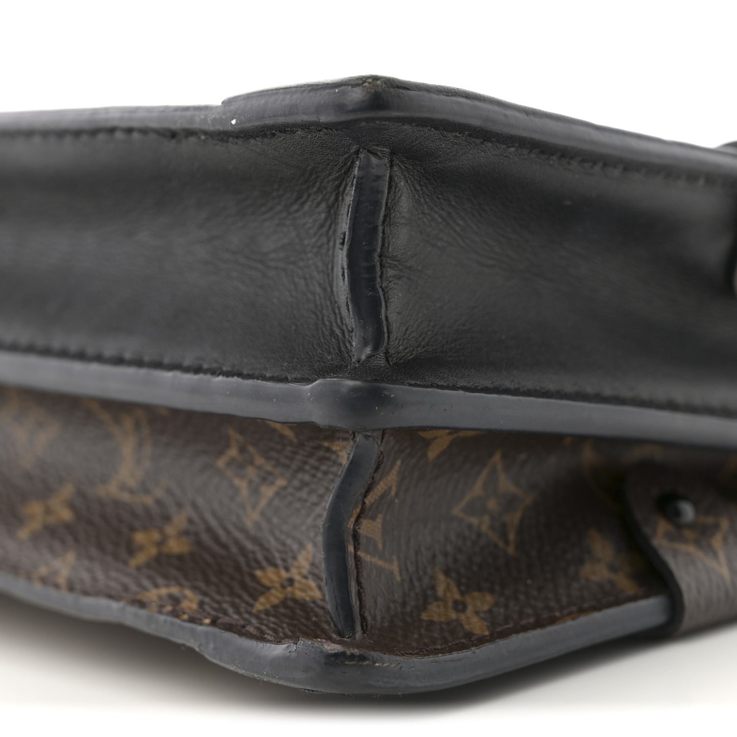 Reverse Monogram Trunk Clutch