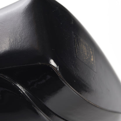 Saint Laurent Patent Calfskin Janis 105 Pumps 37.5 Nero Black 6 of 10