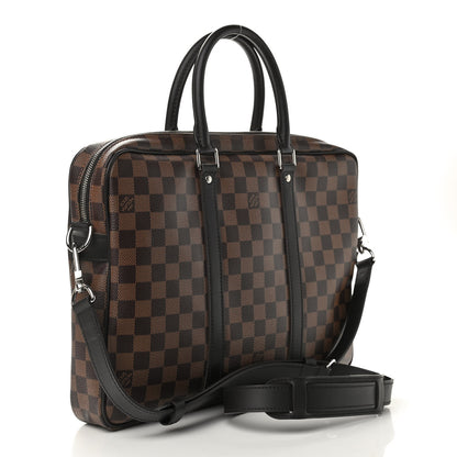 Louis Vuitton Damier Ebene Porte-Documents Voyage PM 3 of 8