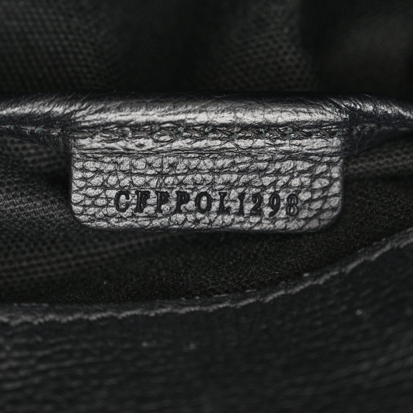 Derby Calfskin House Check Medium Banner Tote Black