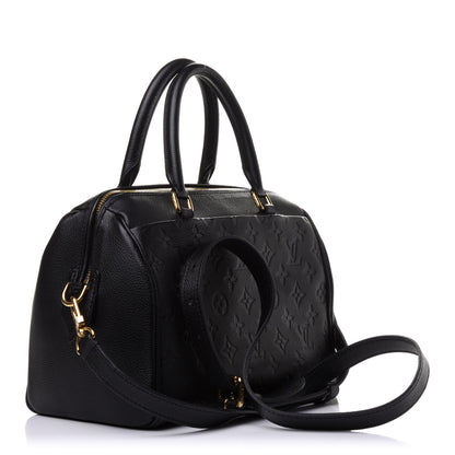 Louis Vuitton Empreinte Speedy Bandouliere 25 NM Black 3 of 17
