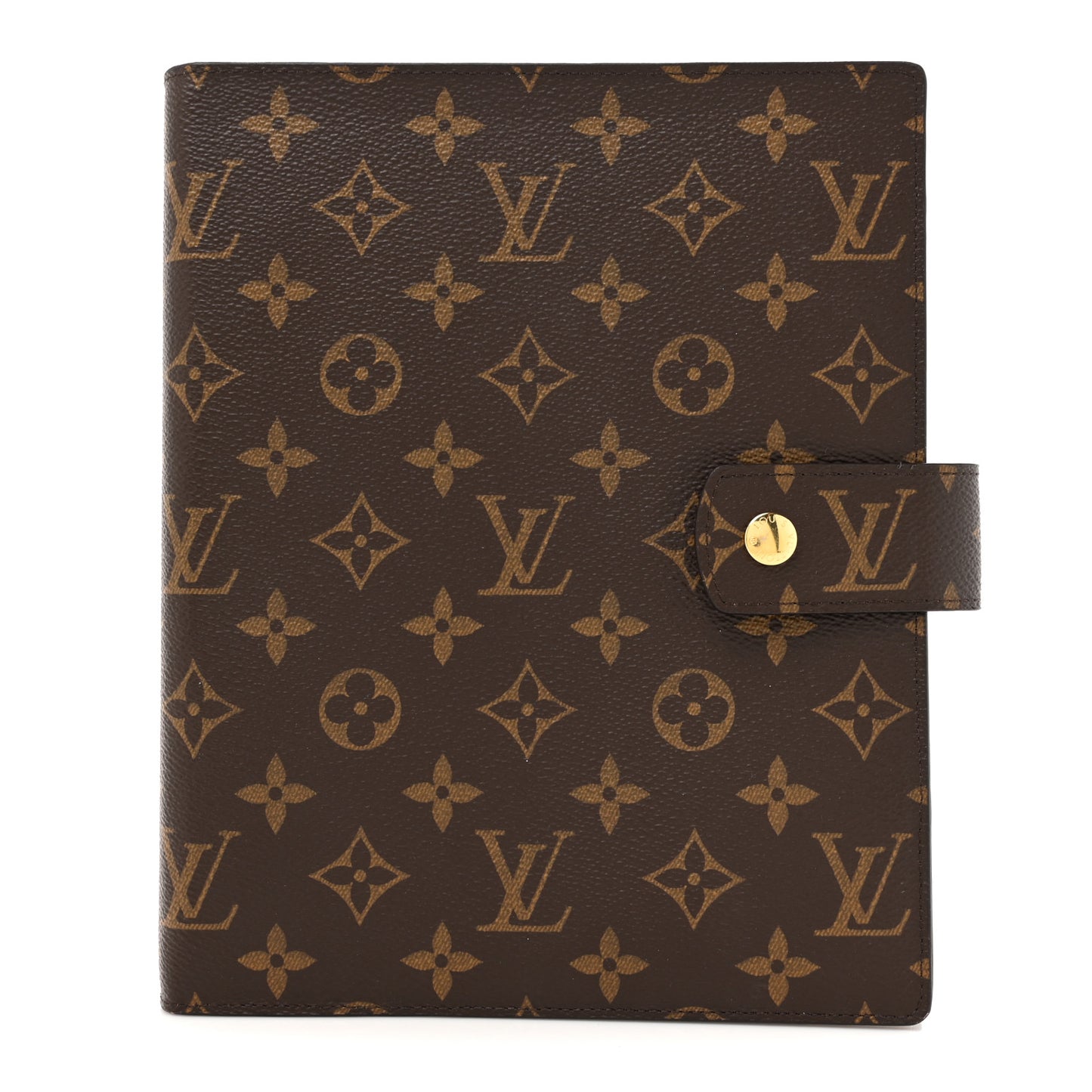 Monogram Large Ring Agenda Cover