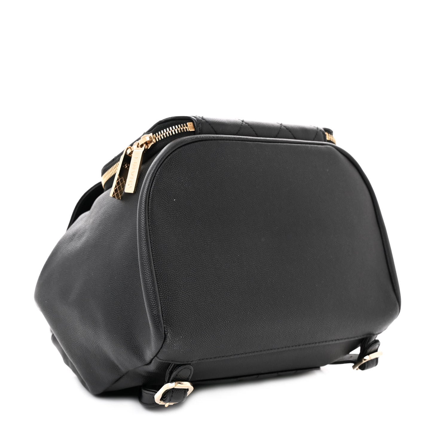 Caviar Quilted Business Affinity Backpack Black