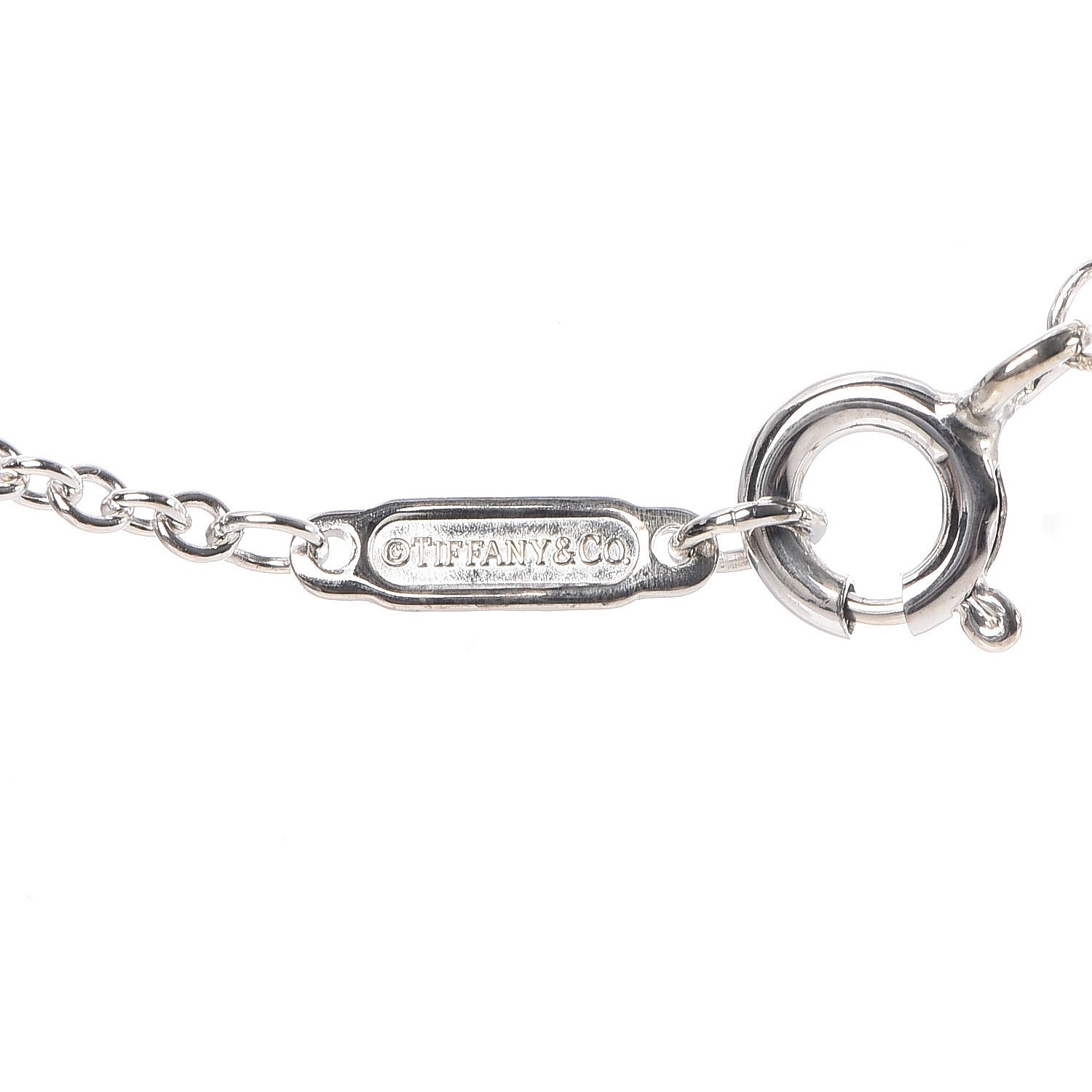 Tiffany Sterling Silver T Two Single Chain Bracelet 5 of 6