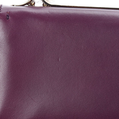 Valentino Garavani Nappa Mini Va Va Voom Shoulder Bag Aubergine 9 of 9