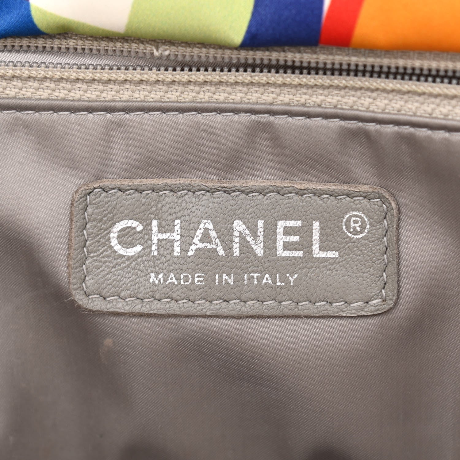 Chanel Nylon Printed Medium Coco Color Flap Multicolor 6 of 10