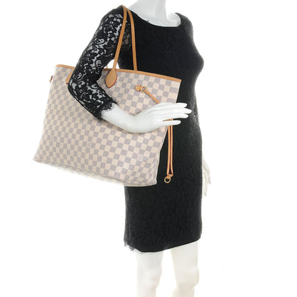 Louis Vuitton Damier Azur Neverfull GM 2 of 8