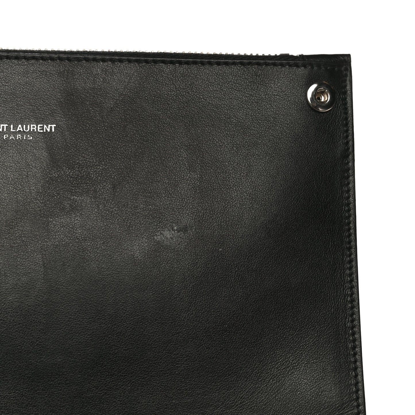 Grained Calfskin Baby Sac De Jour Black